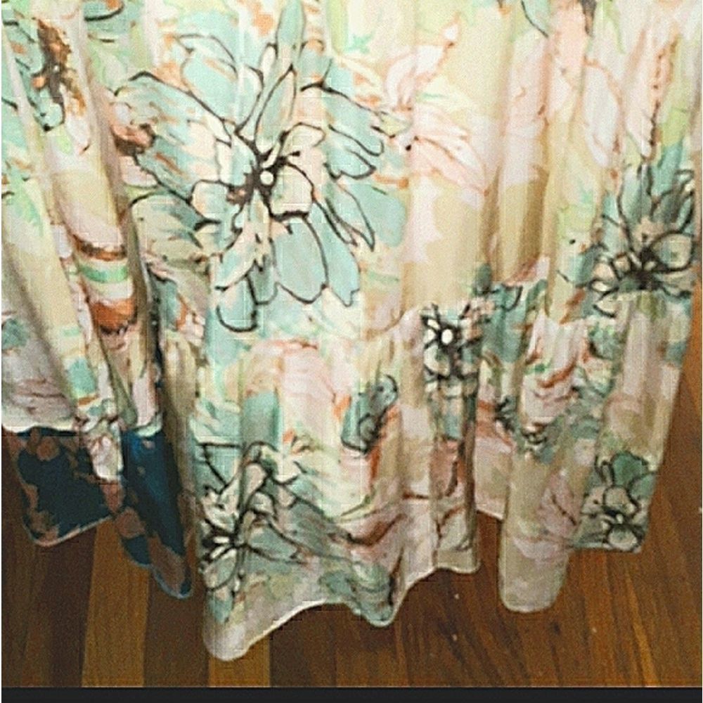 NANETTE LEPORE PRINTED LONG SLEEVES DRESS(NWOT) - Picture 6 of 7